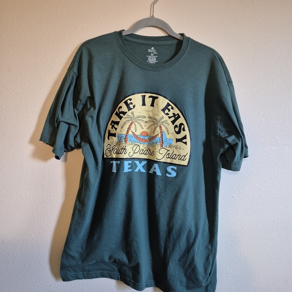 Envy Green 'Take It Easy' Short Sleeve Tee